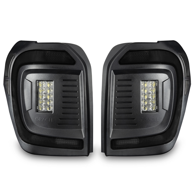 Toyota 4Runner LED Tail Lights - ORACLE Lighting - Black Series Lensless Flush Style - Black - `14-`23